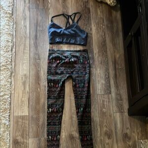 Twenty Black and Red Leggings